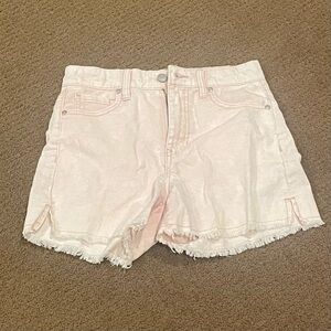 Women's Pink Denim Shorts